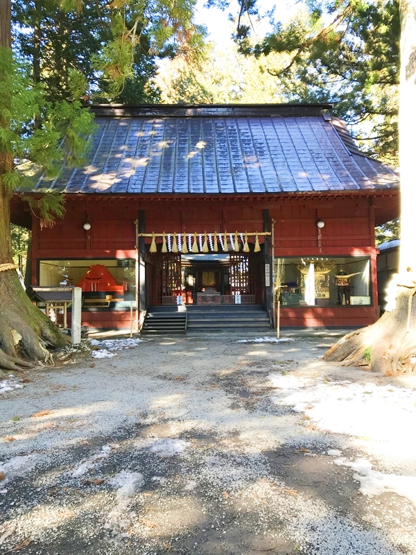 北口本宮冨士浅間神社の神聖な雰囲気