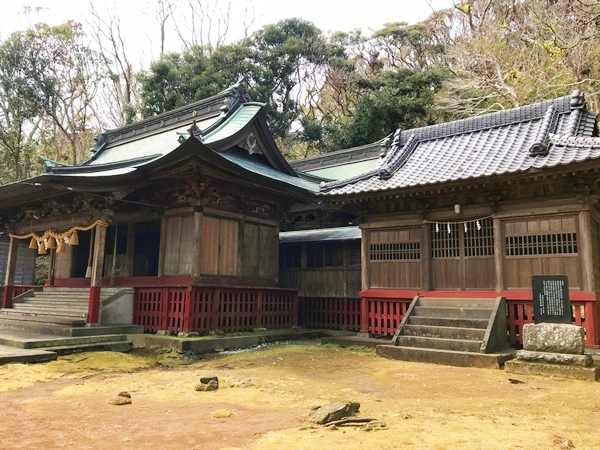 下立松原神社 合祀された19柱の神々を祀る神域