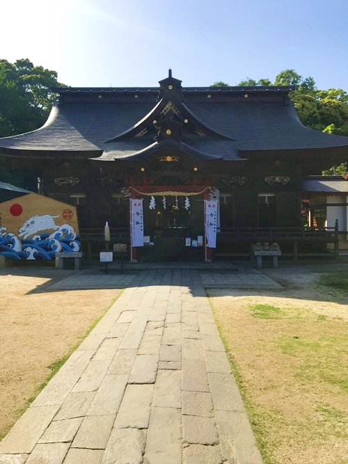 大洗磯前神社の社殿とご祭神 - 大己貴命と少彦名命