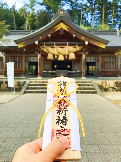 熊野大社での祈祷実施風景と神事の様子