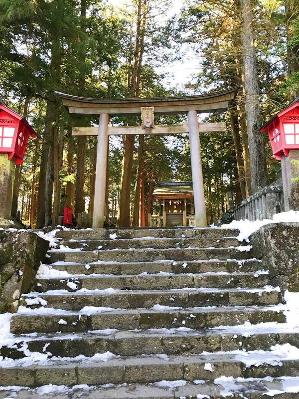 北口本宮冨士浅間神社の登山門