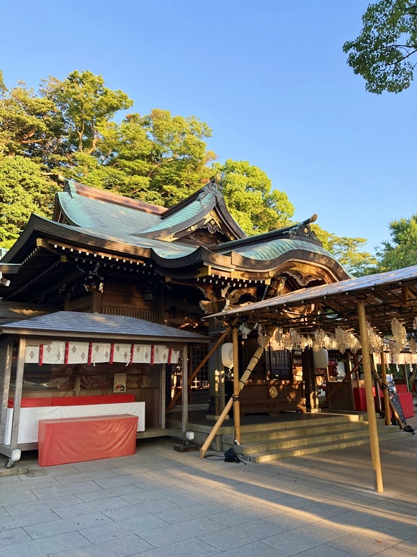 江島神社辺津宮｜縁結び祈祷を実施したパワースポット