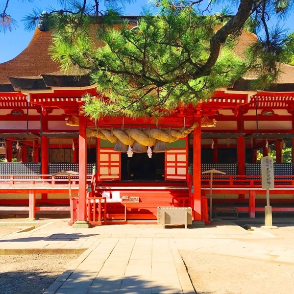 日御碕神社・日沉宮｜天照大御神が祀られる下の宮の全景