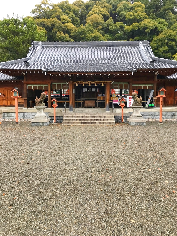 宝来山神社 朱色の鳥居と献灯篭が並ぶ参道 和歌山県かつらぎ町のパワースポット