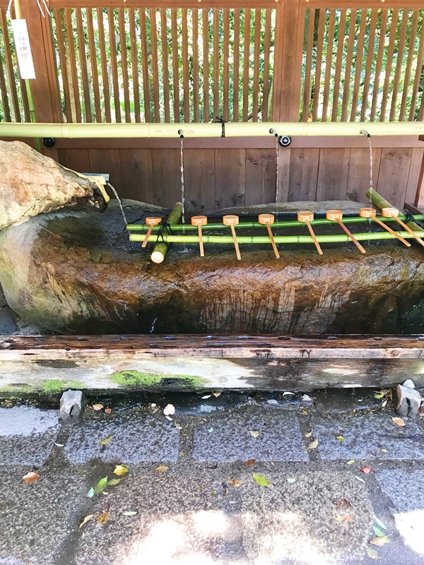 下鴨神社 手水舎 御手洗 舟形の磐座とご神水が湧く清めの場