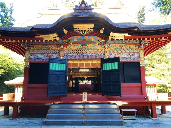 貫前神社 拝殿 徳川家光公の命により造営された荘厳な社殿