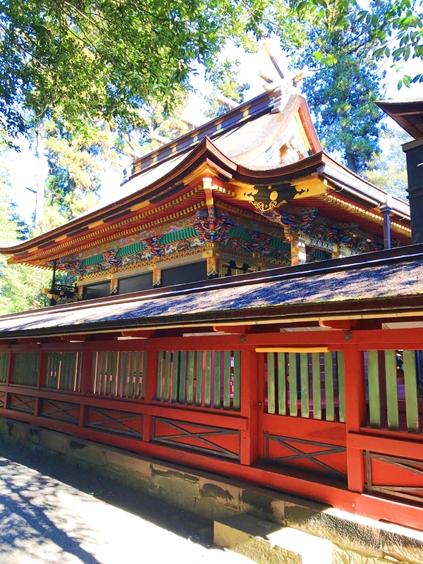貫前神社 本殿 二階建てという珍しい建築様式の国指定重要文化財