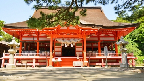 海辺に鎮座する日御碕神社の美しい社殿と祈願巡礼の記録