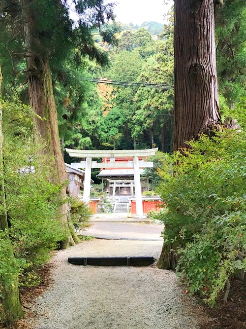 高天彦神社の鳥居と参道 - 神聖な空気が漂うパワースポット