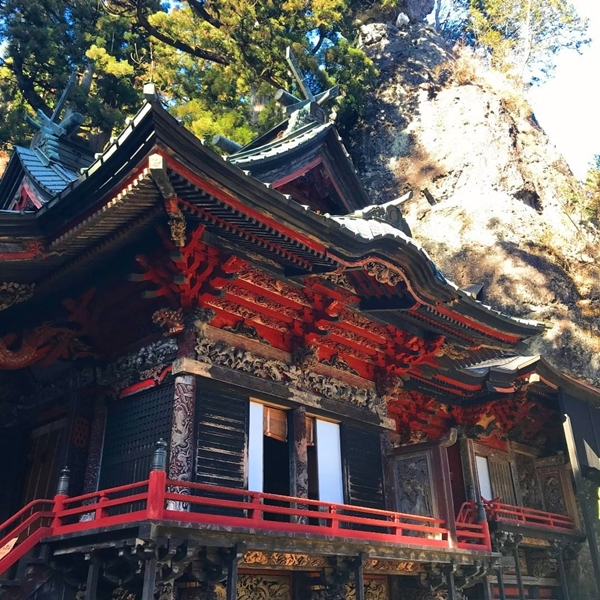 パワースポットで有名な榛名神社の本殿