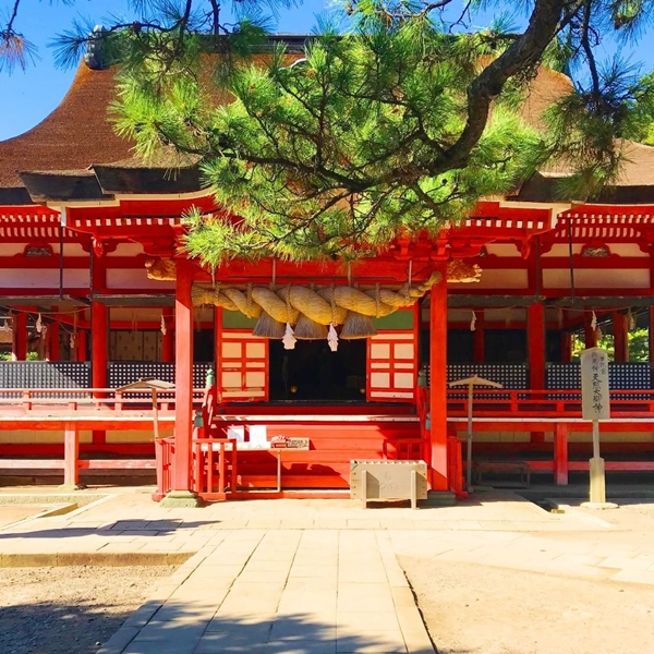 パワースポットで有名な日御碕神社の日沉宮