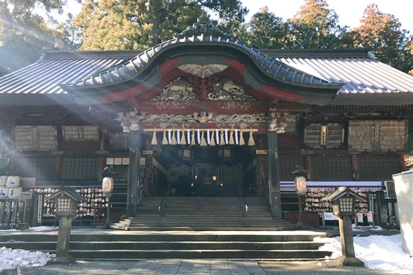 パワースポットで有名な北口本宮冨士浅間神社の社殿