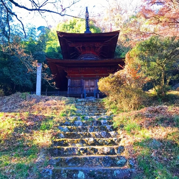 パワースポットで有名な金鑚神社の多宝塔