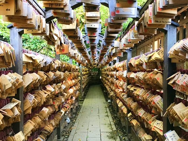 川越氷川神社 絵馬トンネル 数千の絵馬が結ぶ縁結びのパワースポット