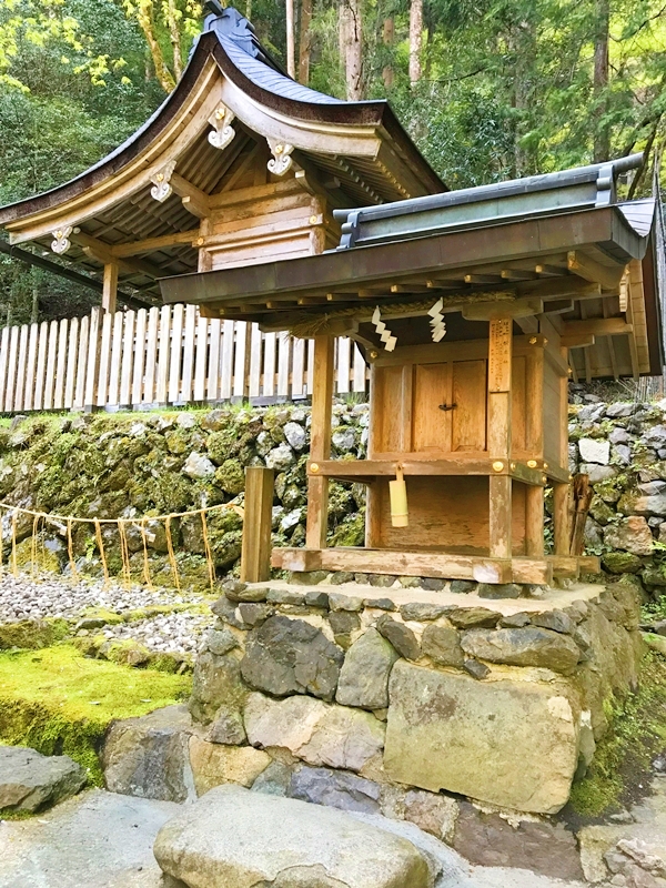 貴船神社 鈴鹿社 大比古命を祀る末社 かつて鈴鹿谷に鎮座