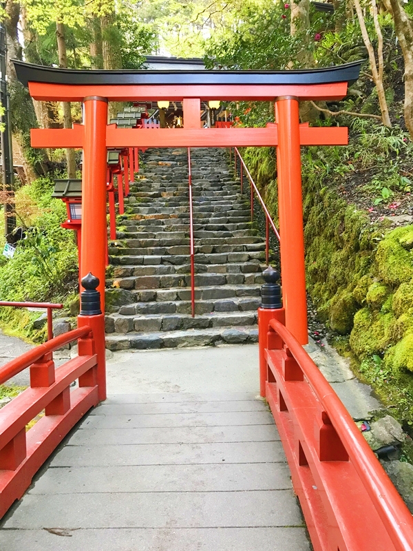 貴船神社 三の鳥居 北参道を抜けた先に立つ鳥居 奥宮と結社への入口