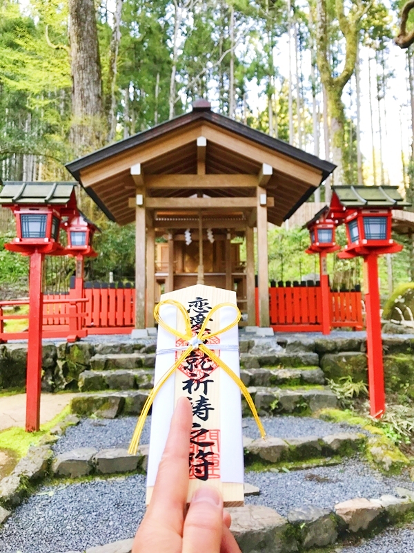 貴船神社 結社 参拝の様子 和泉式部ゆかりの縁結び祈願