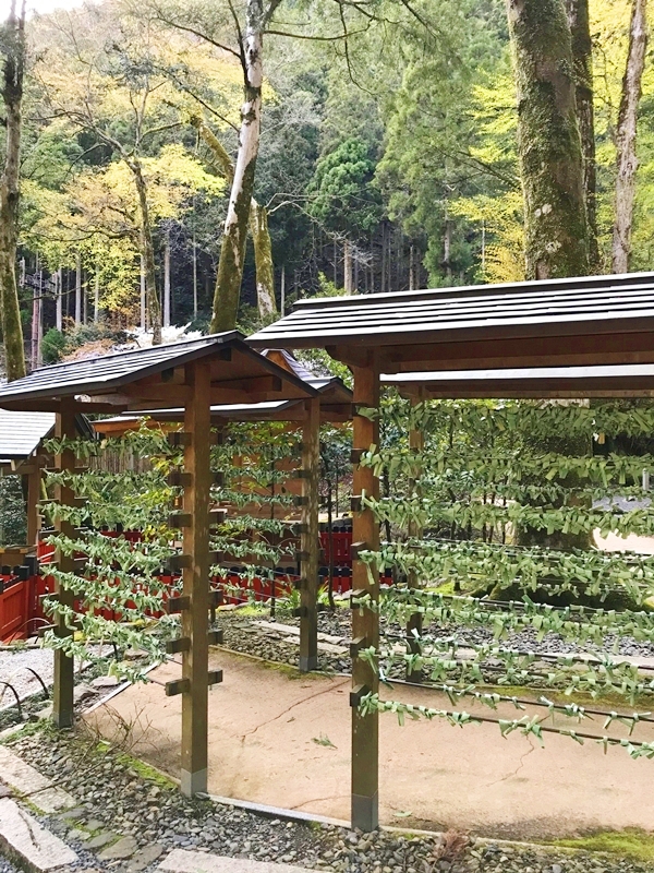 貴船神社 結社 結び文 願いを書いて結ぶ縁結びの祈願方法