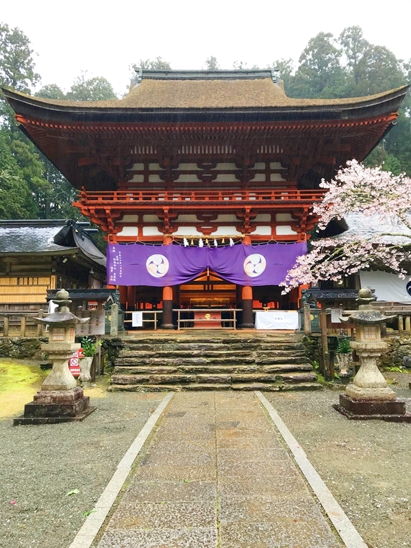 丹生都比売神社 楼門 重要文化財 室町時代の荘厳な建築