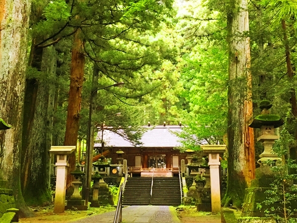 上毛三社巡りの一つとして本物の霊威を放つ赤城神社（三夜沢）の社殿