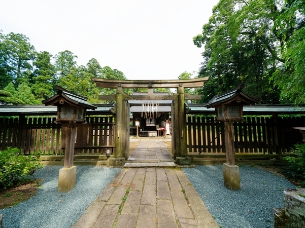 小御門神社の清らかな神域