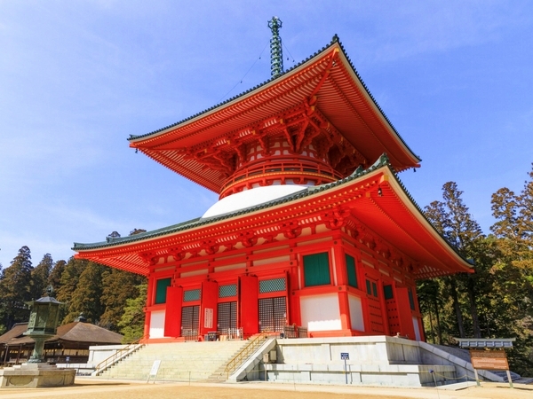高野山壇上伽藍の根本大塔