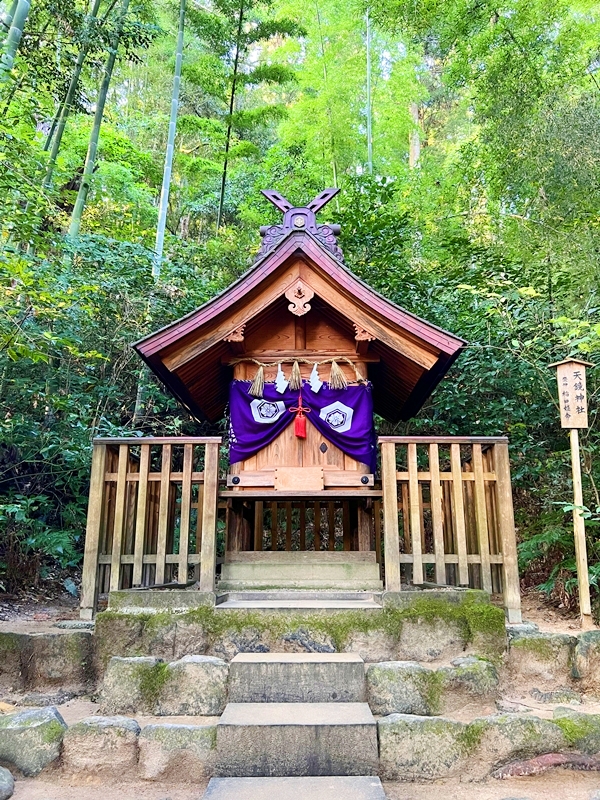 八重垣神社 奥の院 佐久佐女の森 パワースポット